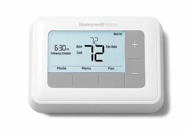 Main image of RTH7560E 7-Day Flexible Programmable Thermostat-Extra-Large Backlit Display, White
