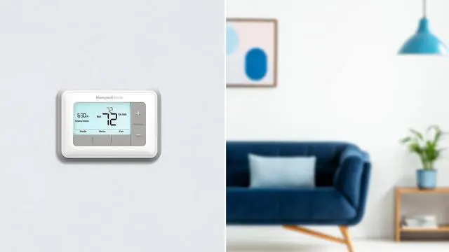 Alt view image 5 of 7 - RTH7560E 7-Day Flexible Programmable Thermostat-Extra-Large Backlit Display, White