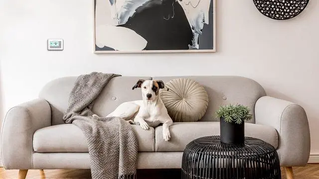 Alt view image 3 of 7 - RTH7560E 7-Day Flexible Programmable Thermostat-Extra-Large Backlit Display, White