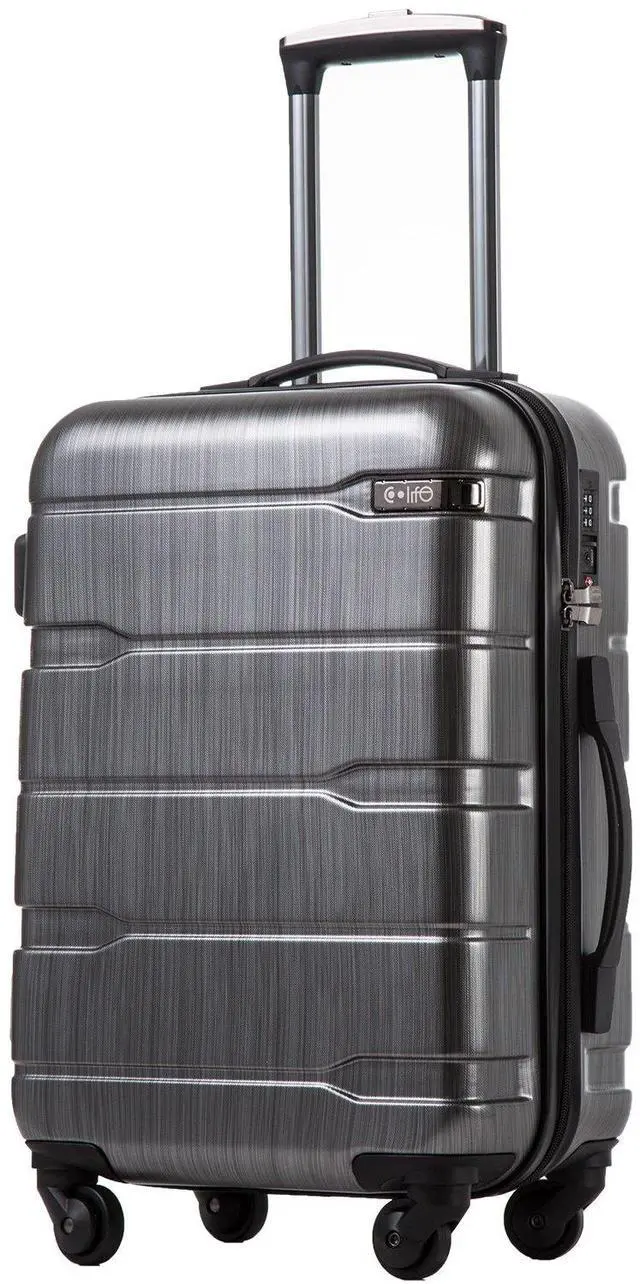 Main image of Luggage Expandable(only 28") Suitcase PC+ABS Spinner Built-In TSA lock 20in 24in 28in Carry on