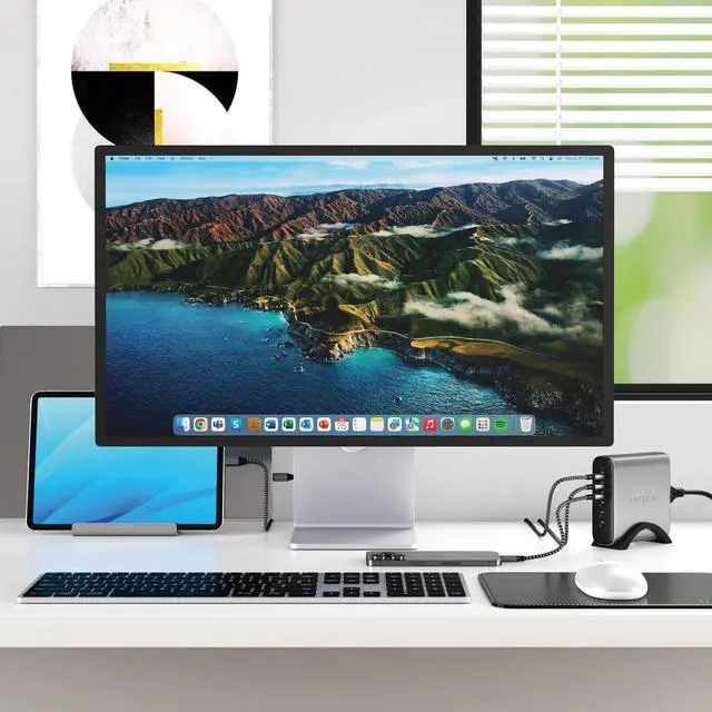 Alt view image 6 of 7 - Slim X3 Bluetooth Backlit Keyboard for Mac, Illuminated Keys & Multi-Device Sync, for MacBook Air/Pro M5/M4, iPad Air/Pro M5/M4/M3, iPad mini, Mac mini, iMac - Space Gray