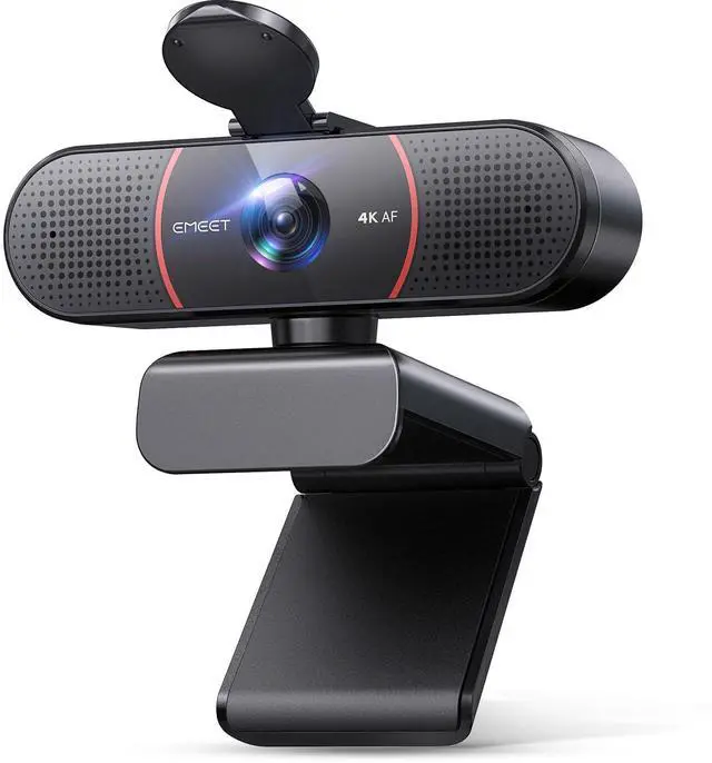 Main image of KEHIPI C960 4K Webcam for PC, 4K UHD Sony Sensor, PDAF Auto Focus, Dual AI Noise-Cancelling Mics, Auto Light Correction, 73° FOV, Plug&Play Webcam w/Privacy Cover, Works w/Zoom/Teams/Skype/Google Meet