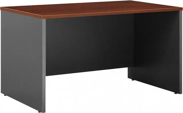 Main image of Bush Furniture Series C Bushell Desk, Office Workstation for Professional Use, Compact Desktop Solution for Workspace, 48W x 30D, Hansen Cherry