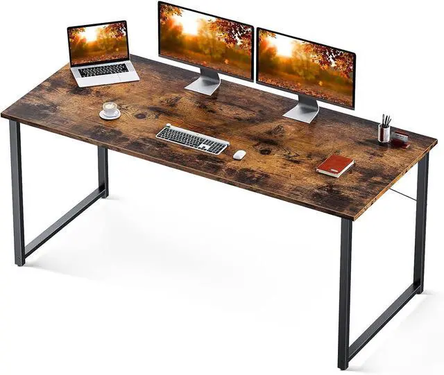 Main image of Coleshome 63 Inches Computer Desk, Modern Desk for Home Office, Vintage