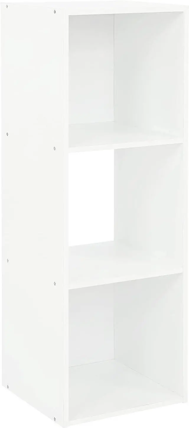 Main image of OneSpace Eleanor Executive Desk, Wood-Grain Office Desk with Hutch, Modern Computer Desk, White