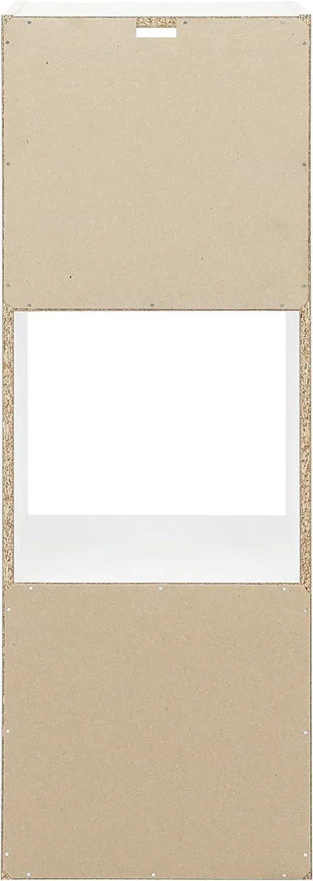 Alt view image 5 of 5 - OneSpace Eleanor Executive Desk, Wood-Grain Office Desk with Hutch, Modern Computer Desk, White