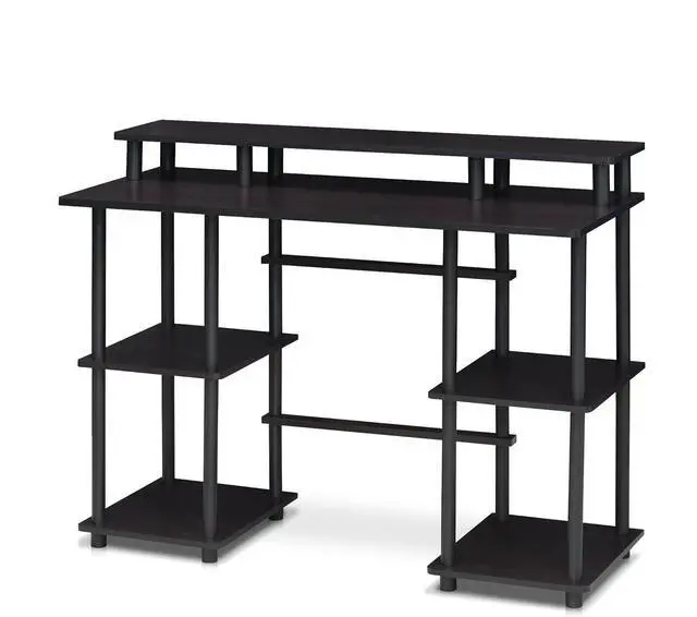 Main image of FURINNO Turn-N-Tube computer Desk, Espresso
