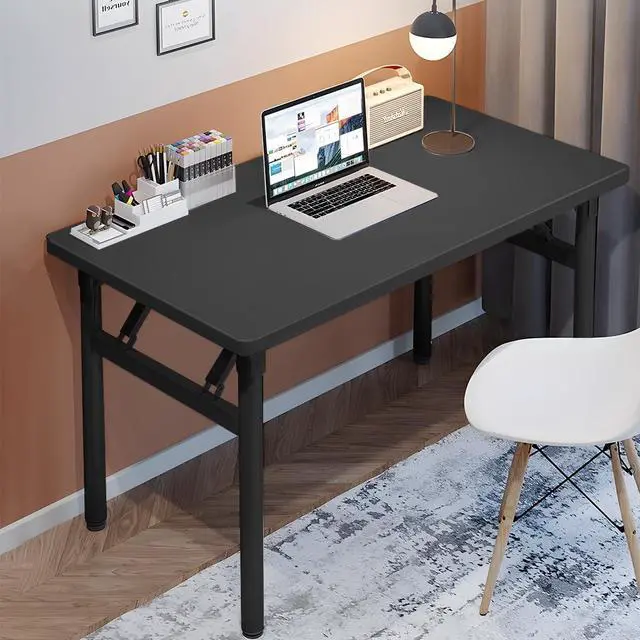 Main image of Computer Desk Study Table No Assembly Required,Writing Computer Space Saving Folding Table for Home Office