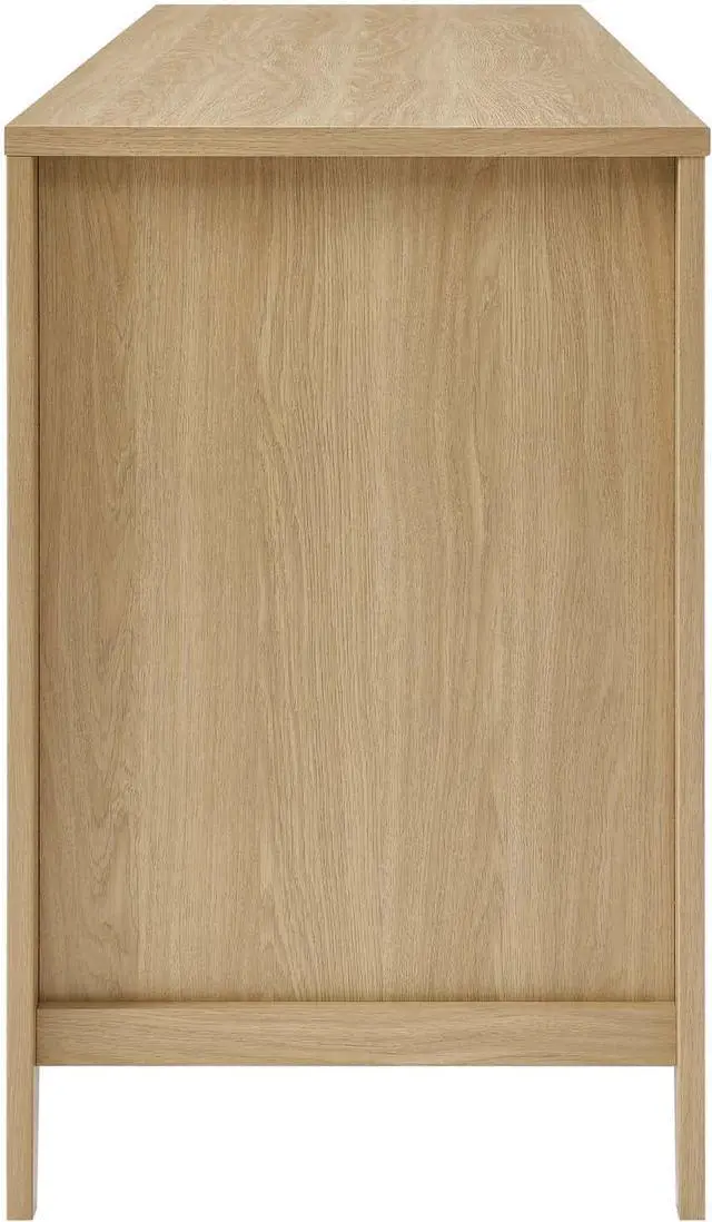 Alt view image 5 of 7 - Modway Soma Desk, Oak, 63"