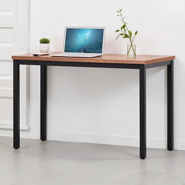 Main image of 55 Inch Desk - Sturdy Metal Frame Computer Desk, Spacious Office Desk & Writing Desk with Easy Assembly, Durable Workstation for Home Office