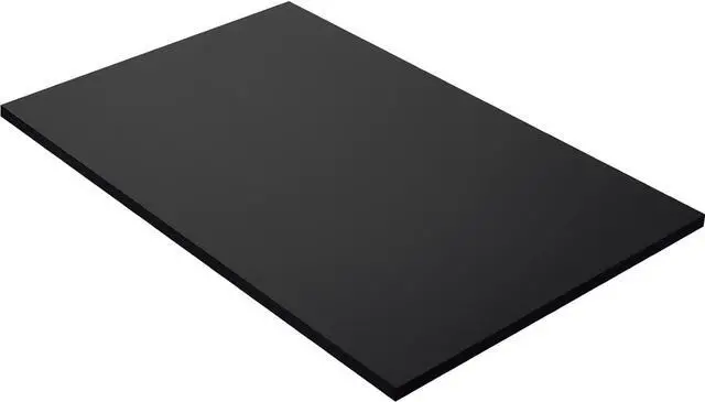 Main image of Kaboon 36x24 inches Tabletop, Solid One-Piece Desktop for Sit Stand Desk, Double Desks, L Desk DIY,Wood Countertop Home or Commercial Use,1 inch Thick, Solid Black