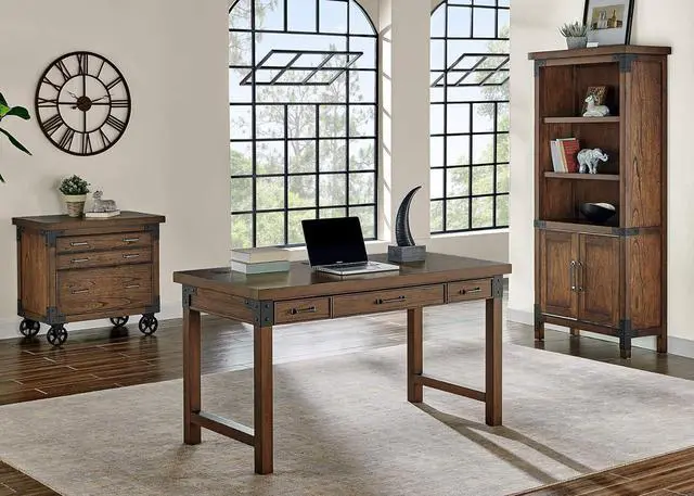 Alt view image 2 of 7 - Martin Furniture WRITING DESK, Brown