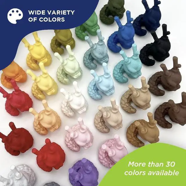 Alt view image 5 of 7 - Polymaker Matte PLA Filament Charcoal Black 1.75mm 1kg 3D Printing Filament, PolyTerra 3D Printer PLA Filament