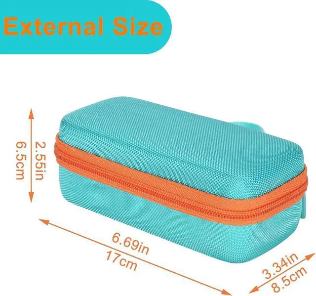 Alt view image 6 of 7 - Aenllosi Storage Case Compatible with 3Doodler Start+ Essentials (2024) 3D Pen,Holders for 3D Printing Filament Refill Pack and USB Cable(Only Case,Mint)