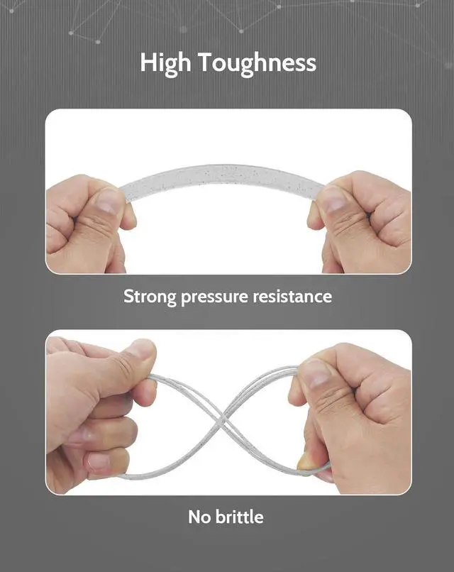Alt view image 2 of 7 - DURAMIC 3D PLA+ Filament 1.75mm 2Kg Marble, PLA Plus Filament 2 Pack 1kg Spool(2.2lbs) Tougher and Stronger, Dimensional Accuracy Probability +/- 0.02mm