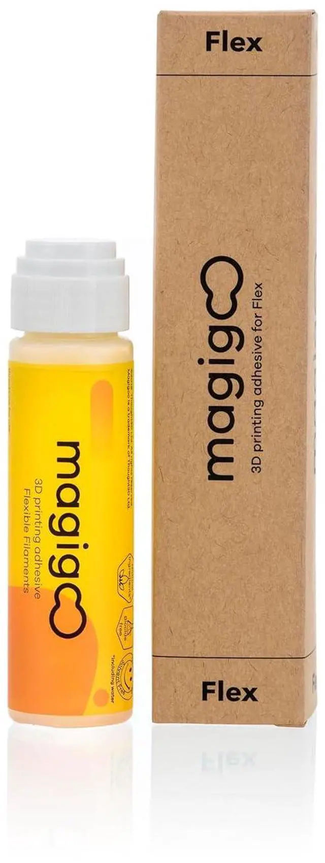 Main image of MF2019 3D Printer Adhesive for Flexible Filaments - Reduces Warping on Flex Plate, Glass, PEI, Buildtak, Kapton Build Plates - Long-Lasting, 3D Printing Accessories, Tools & Supplies (50ml)