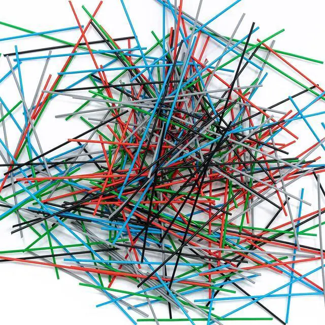 Alt view image 3 of 4 - 3Doodler Start 3D Printing Filament Refill Bag for 6+ years old (x250 Strands, Over 1250 ft. of Extruded Plastic) - Primary Pow