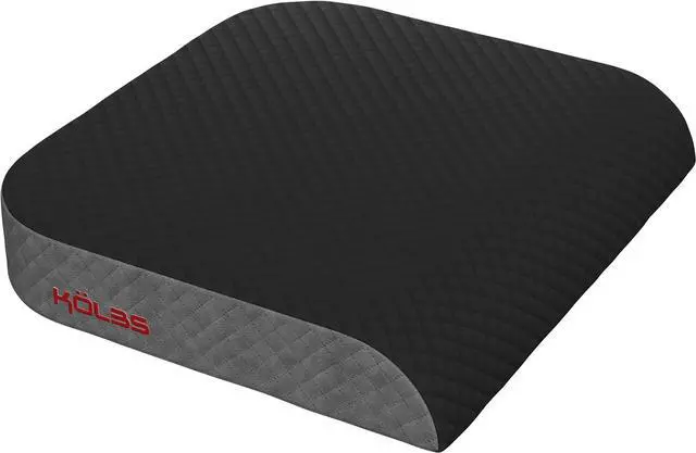 Main image of Kölbs Extra Large Seat Cushion, Stylish Plush Velvet Cover, X-Large Memory Foam for Office Chair, Floor Pillow, Cushion Back Pain Coccyx Pain Relief, Carry Handle (Extra Large)