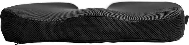 Alt view image 7 of 7 - Castle Squire Contour Memory Foam Seat Cushion for Tailbone and Back Pain Relief - Contoured Seat Pillow for Office Chairs, Autos, and Other Household Seating