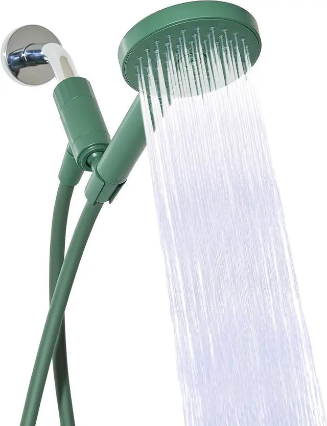 Main image of Sproos - Handheld Shower Head, High Pressure, 3 Spray Functions Plus Pause, Extra Long 70 Inch Hose - Eco-friendly Materials - Easy DIY Installation - High Pressure Performance - Green