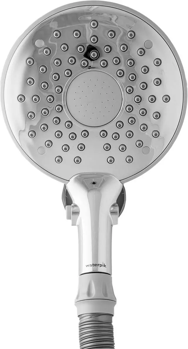 Alt view image 7 of 7 - Waterpik Flexible Arm Rainfall FlexNeck Shower Head with 7.5 Inch Large Shower Face, Adjustable Height with Easy DIY Installation, 1.8 GPM White, CF-201E