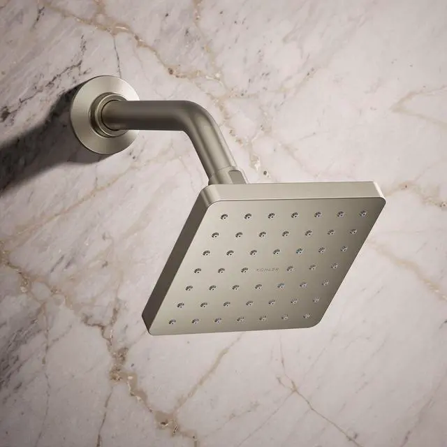 Alt view image 2 of 7 - Kohler 24805-G-BN Parallel® Single-function showerhead, 1.75 gpm, Vibrant Brushed Nickel