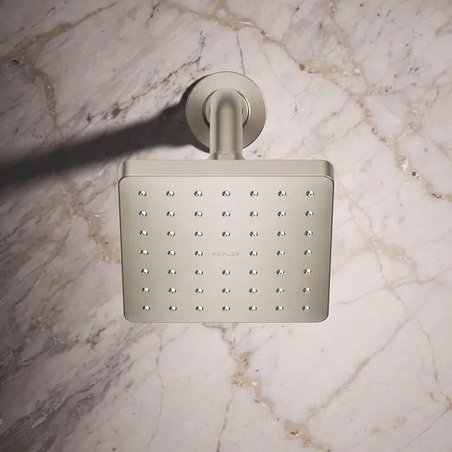 Alt view image 5 of 7 - Kohler 24805-G-BN Parallel® Single-function showerhead, 1.75 gpm, Vibrant Brushed Nickel
