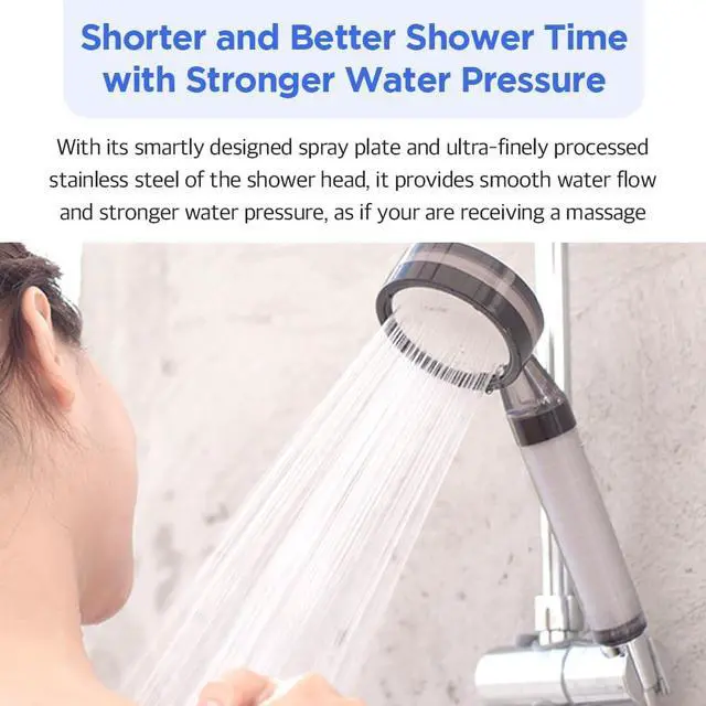 Alt view image 4 of 7 - KOREA'S NO.1 Filter Shower Head by Daelim Bath Multi-Filteration System, Strong Water Pressure, Residual Removal, Easy Installation (Shower head)