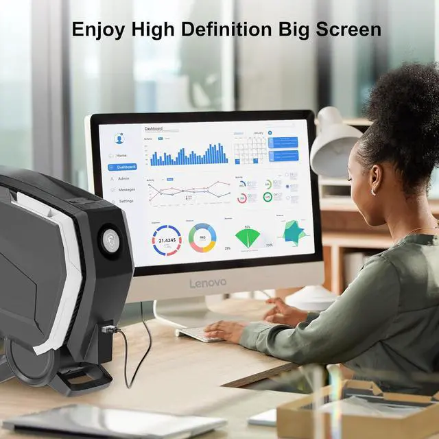 Alt view image 5 of 6 - Conable 20 FT DVI-D 24+1 Gold Plated Dual Link Male to Male Cable, Aluminum Shells, 1080P, for PC, Desktop, Monitor, Projector, Gaming, HDTV, DVD, Black