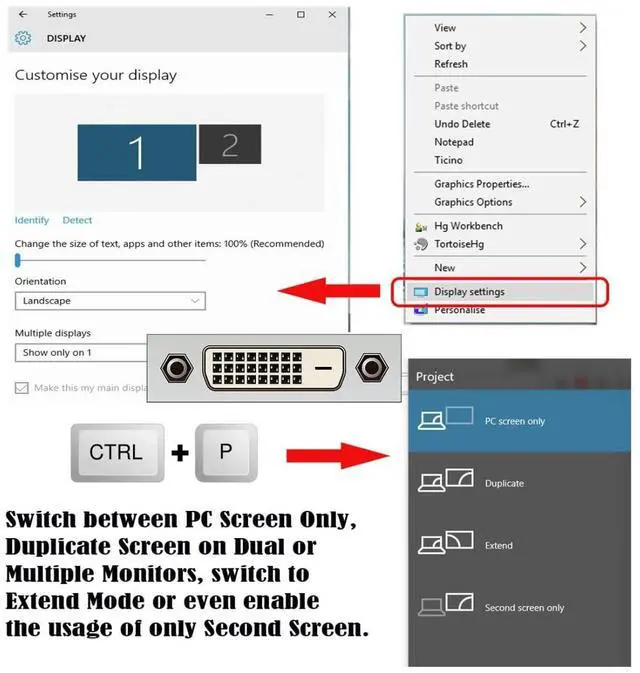 Alt view image 6 of 7 - chenyang DVI 24+1 Extension Cable DVI-D Dual Link Digital Video Ultra HD 2560x1600P for Monitor Graphics Card 50cm