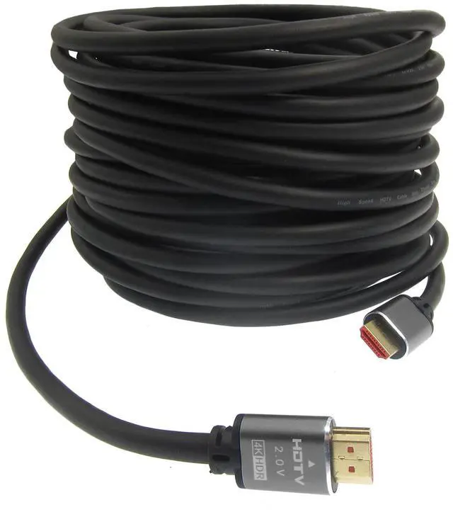 Main image of 50 ft hdmi Cable,Long hdmi Cable 50ft 4K/60Hz Compatible 2K@120Hz/60HZ/30HZ 1080p 720P, 18Gbps high-Speed HDMI 2.0 Cables and HDR 3D ARC TV, PS3/4 one tvbox MXIII, M8, MXQ