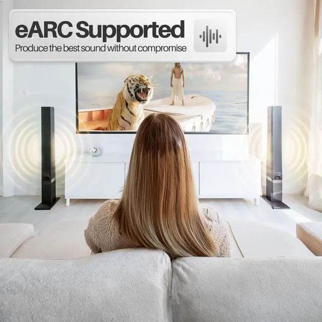 Alt view image 6 of 7 - TNP 4K HDMI Cable Right Angle 90 Degree (3 FT) - White High Speed 18GBPs HDMI Wire Cord Support 4K 60Hz 2K 2160p 1440p 1080p 3D ARC/eARC Ethernet for Video Gaming Xbox One PS 4 & 4K Apple TV HDTV