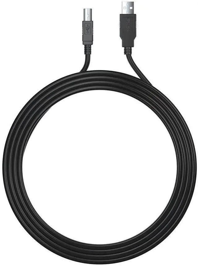 Alt view image 3 of 4 - 6Ft Long Cable USB 2.0 Type-A to Type-B High Speed Cord for Audio Interface, Midi Keyboard, USB Microphone, Mixer, Speaker, Monitor, Instrument, Strobe Light System Laptop Mac PC