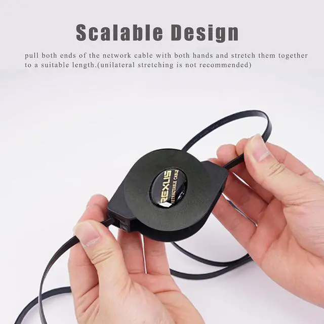 Alt view image 4 of 7 - Retractable HDMI Cable Super Speed 1 M/1.8M 3 in 1 3D + 90°/270° Male to Female Adapter Converter (6ft(1.8M))