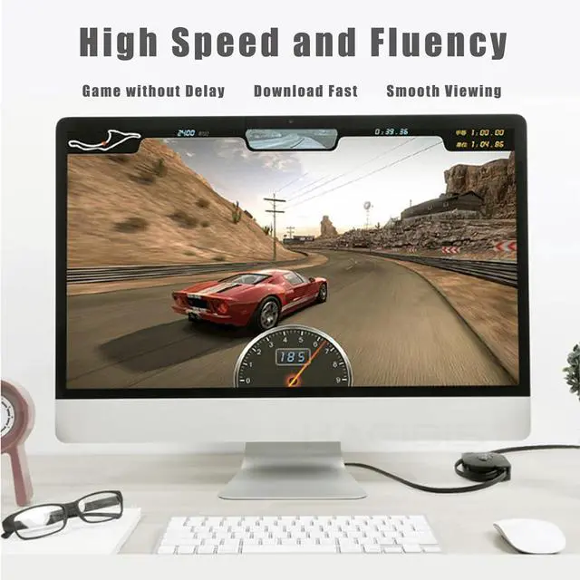 Alt view image 6 of 7 - Retractable HDMI Cable Super Speed 1 M/1.8M 3 in 1 3D + 90°/270° Male to Female Adapter Converter (6ft(1.8M))