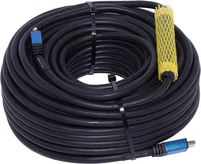 Main image of 100ft HDMI Cable w/Built-in Signal Booster, CL3 Rated, Support 4K, 3D, 1080P, Ethernet, Audio Return & Ultra HD for HDTV Monitor Laptop TV Xbox