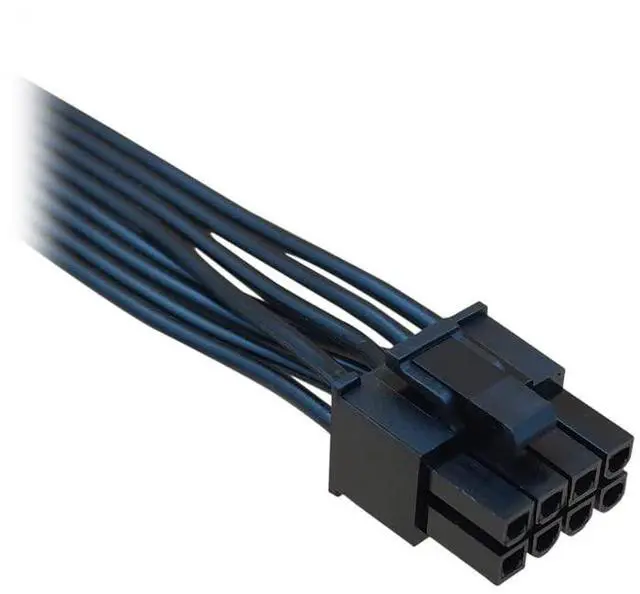 Alt view image 3 of 5 - COMeap (2-Pack) SATA to 8 Pin GPU Power Adapter, 8 Pin (6+2) PCIe to Dual SATA Splitter Cable 9-inch(23cm)