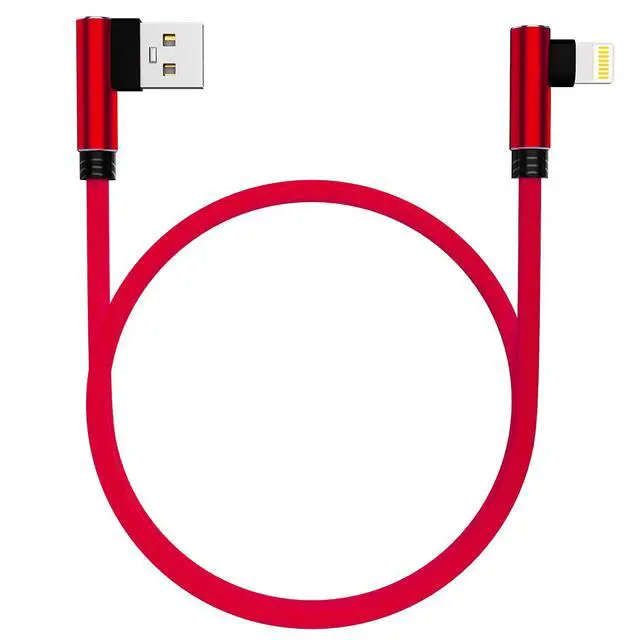 Alt view image 4 of 4 - Ironten iPhone Lightning Charger, 3 Pack 10 Ft Red Apple MFi Certified Cable Nylon Braided Cable Fast Charging Cord Compatible with iPhone 14 13 12 11 Pro Max XR XS X 8 7 6 Plus SE iPad