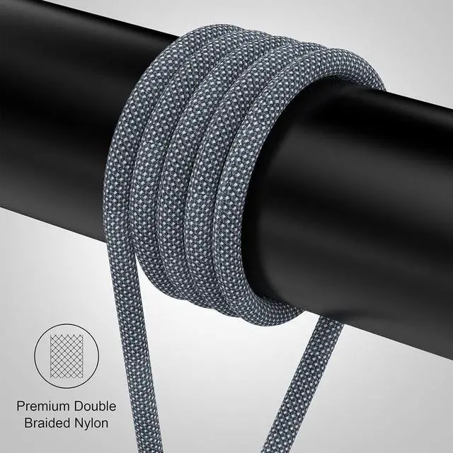 Alt view image 5 of 7 - 100W 2 in 1 Magnetic USB C Charging Cable [2-Pack, 4/6.6FT] 480Mbps Data Transfer, 5A C to C Cable Fast Charging for iPhone 16/15/14/13 Pro Max, MacBook Pro,iPad,Galaxy S22,Pixel