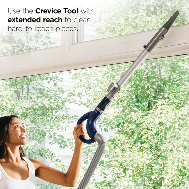 Alt view image 3 of 7 - Shark Navigator Lift-Away Vacuum, HEPA, Carpet and Pet Hair, Blue, NV360