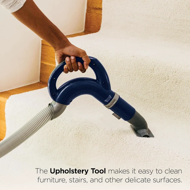 Alt view image 4 of 7 - Shark Navigator Lift-Away Vacuum, HEPA, Carpet and Pet Hair, Blue, NV360