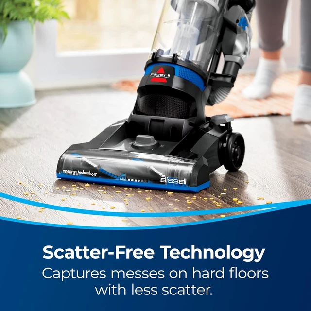 Alt view image 4 of 7 - Bissell CleanView Upright Vacuum with Active Extension Wand, XL 2L Dirt Tank Capacity, Powerful Suction & OnePass Technology for Carpets & Hard Floors, 3536