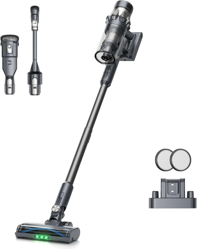 Main image of Yaber HP20 Cordless Vacuum Cleaner, 180AW Suction for Pet Hair & Carpet