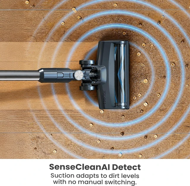 Alt view image 4 of 7 - Yaber HP20 Cordless Vacuum Cleaner, 180AW Suction for Pet Hair & Carpet