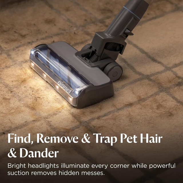 Alt view image 2 of 7 - Bissell PowerClean FurFinder Corded Stick Vacuum, HEPA, 4282K