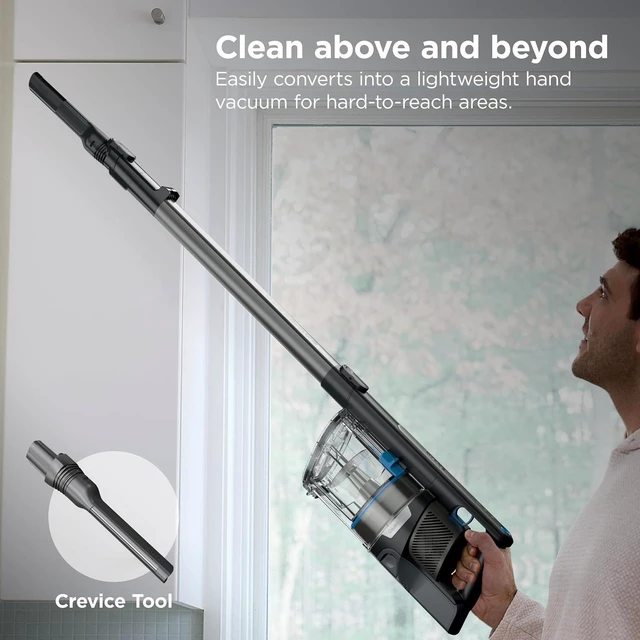 Alt view image 6 of 7 - Shark PowerPro Reveal Plus Cordless Vacuum Cleaner - Charcoal - IZ376H