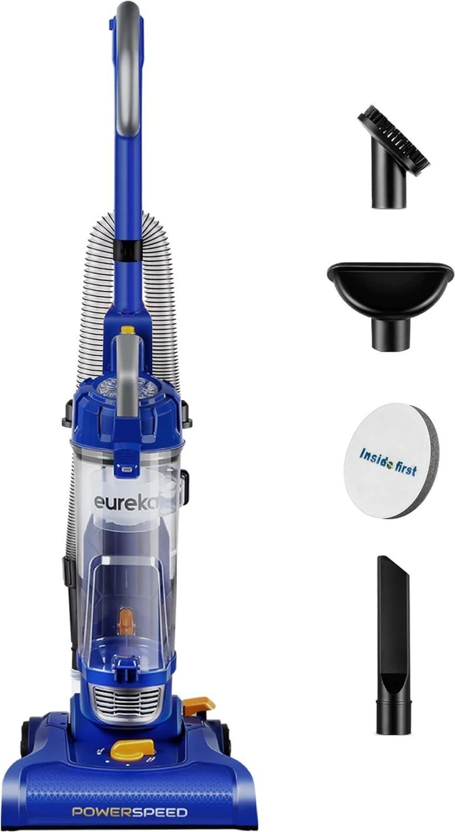 Main image of Eureka NEU182A PowerSpeed Lightweight Bagless Upright Vacuum Cleaner, Blue, Lite
