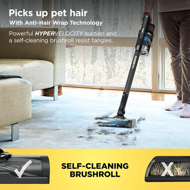 Alt view image 4 of 7 - Shark PowerPro Reveal Plus Cordless Vacuum Cleaner - Charcoal - IZ376H