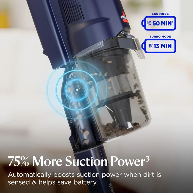 Alt view image 4 of 7 - Bissell PowerClean DualBrush 280W Self-Standing Vacuum, 4196K