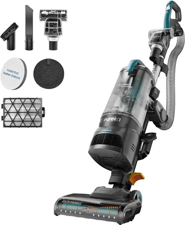Main image of Eureka Upright Vacuum Cleaners for Home, FlexReach Plus, NEU652
